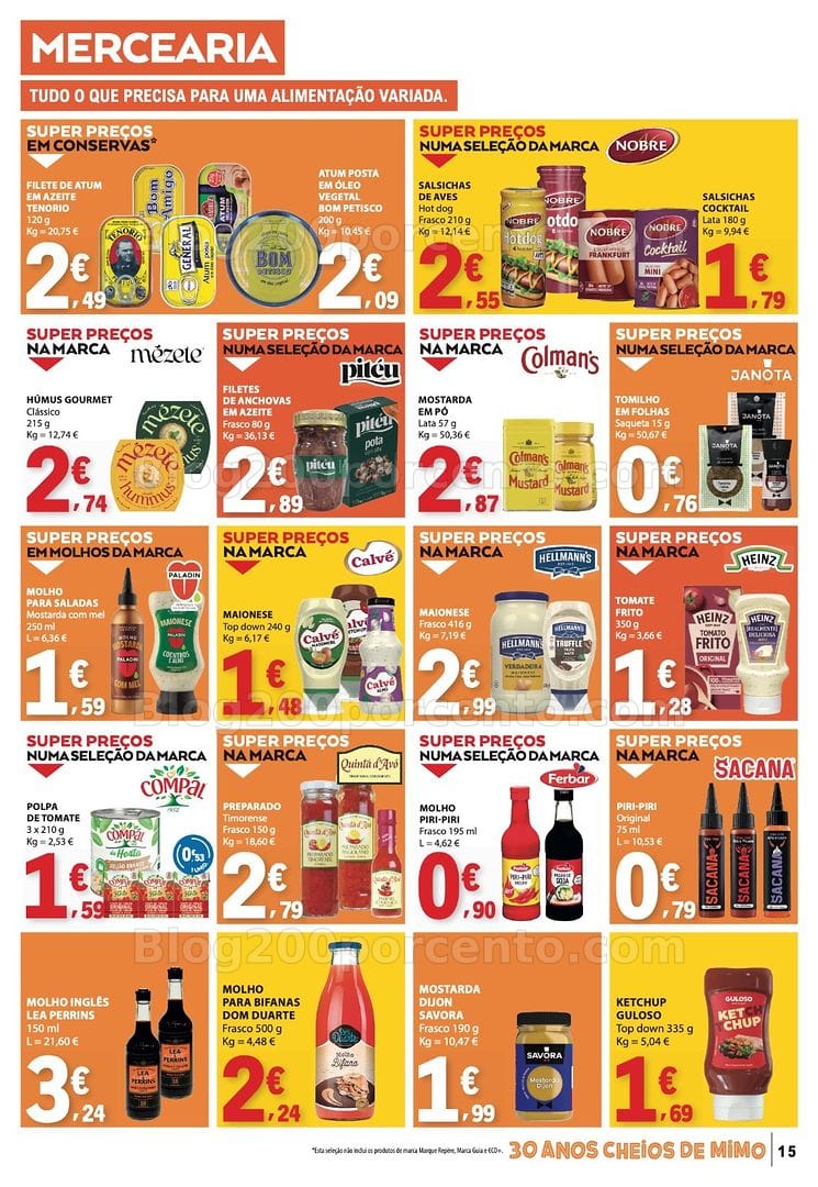 Antevisão Folheto E-LECLERC Promoções de 30 julho a 5 agosto